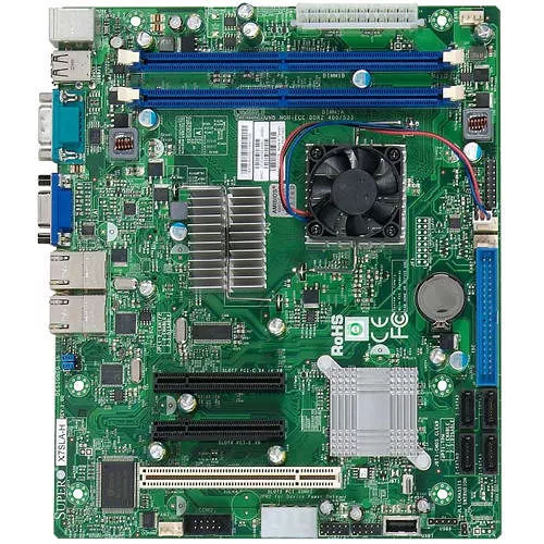 Supermicro MBD-X7SLA-H-B Server Motherboard - 1x Intel 945GC - 2x DDR2 - RAID - Flex ATX