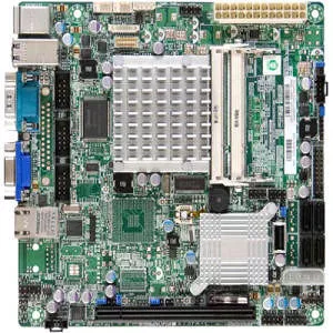 Supermicro MBD-X7SPA-HF-B Server Motherboard - 1x Intel ICH9R - 2x DDR2 - RAID - Mini ITX