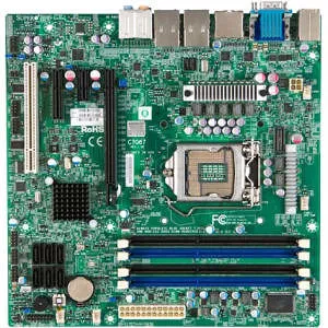Supermicro MBD-C7Q67-O Desktop Motherboard - 1x Socket H2 LGA-1155 - Intel Q67 Express - 4x DDR3 - RAID - 1x PCIe x16 - Micro ATX