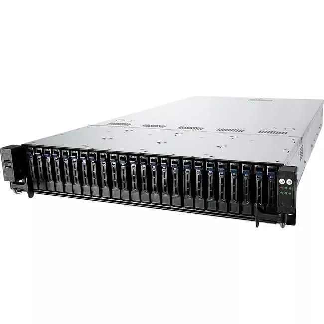 ASUS RS720-E9-RS24-E 2U Server Barebone - 2x LGA 3647 - Intel C621 - 24x 2.5" Drive Bay