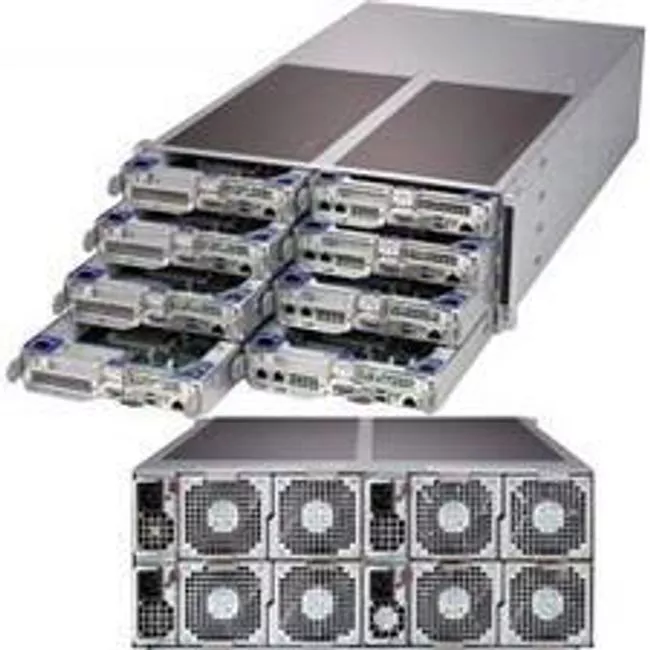Supermicro SYS-F619P3-FT 4U Rack Barebone - Intel C621 Chipset - 8 Nodes - Dual Socket P LGA-3647