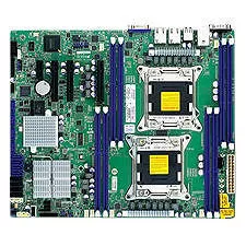 Supermicro MBD-X9DRL-7F-O Server Motherboard - 2x Socket R LGA-2011 - Intel C602-J - 8x DDR3 - RAID - 3x RJ-45 - ATX