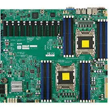 Supermicro MBD-X9DRX+-F-O Server Motherboard - 2x Socket R LGA-2011 - Intel C602 - 16x DDR3 - RAID - 3x RJ-45 - Proprietary Form Factor