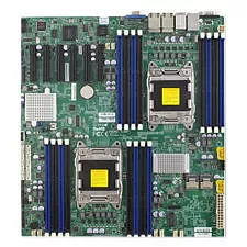 Supermicro MBD-X9DRD-7LN4F-B Server Motherboard - 2x Socket R LGA-2011 - Intel C602-J - 16x DDR3 - RAID - 5x RJ-45