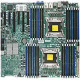 Supermicro MBD-X9DRE-TF+-B Server Motherboard - 2x Socket R LGA-2011 - Intel C602-J - 24x DDR3 - RAID - 2x PCIe x16 - 3x RJ-45 - Enhanced EATX
