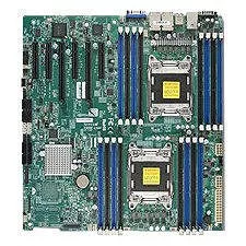 Supermicro MBD-X9DRE-LN4F-O Server Motherboard - 2x Socket R LGA-2011 - Intel C602 - 16x DDR3 - RAID - 2x PCIe x16 - 5x RJ-45 - EATX