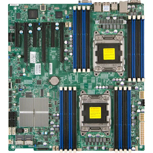 Supermicro MBD-X9DR3-F-B Server Motherboard - 2x Socket R LGA-2011 - Intel C606 - 16x DDR3 - RAID - 3x PCIe x16 - 3x RJ-45 - EATX