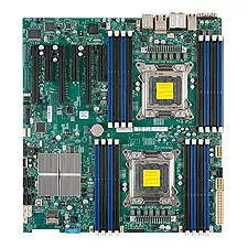Supermicro MBD-X9DAI-B Server Motherboard - 2x Socket R LGA-2011 - Intel C602 - 16x DDR3 - RAID - 3x PCIe x16 - 2x RJ-45 - EATX