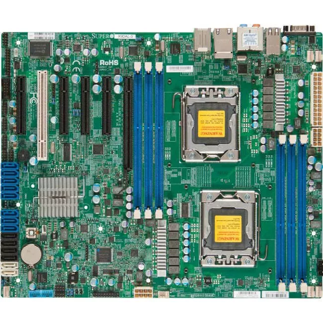 Supermicro MBD-X9DAL-I-B Server Motherboard - 2x Socket B2 LGA-1356 - Intel C602 - 6x DDR3 - RAID - 2x PCIe x16 - 2x RJ-45