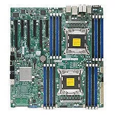 Supermicro MBD-X9DAE-B Server Motherboard - 2x Socket R LGA-2011 - Intel C602 - 16x DDR3 - RAID - 3x PCIe x16 - EATX