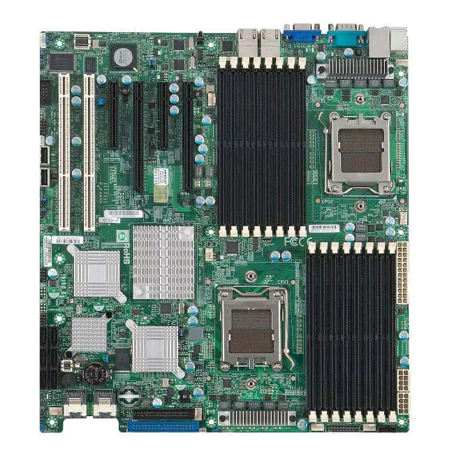 Supermicro MBD-H8DII+-O Server Motherboard - 2x Socket F LGA-1207 - AMD SR5690 - 16x DDR2 - RAID - 2x PCIe x16 - EATX