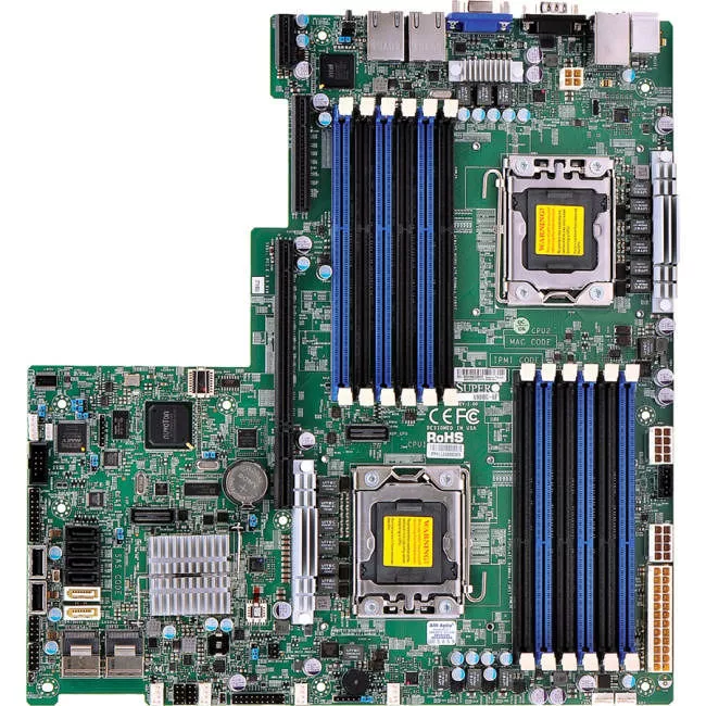 Supermicro MBD-X9DBU-IF-B Server Motherboard - 2x Socket B2 LGA-1356 - Intel C602 - 12x DDR3 - RAID - 3x RJ-45 - Proprietary Form Factor