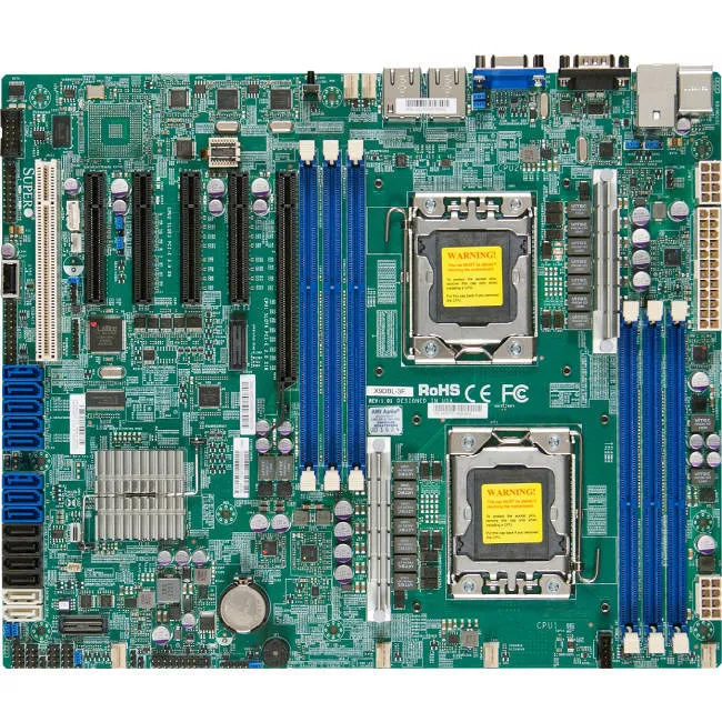 Supermicro MBD-X9DBL-3-B Server Motherboard - 2x Socket B2 LGA-1356 - Intel C606 - 6x DDR3 - RAID - 1x PCIe x16 - 2x RJ-45 - ATX