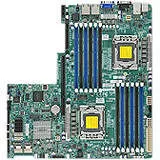 Supermicro MBD-X9DBU-3F-B Server Motherboard - 2x Socket B2 LGA-1356 - Intel C606 - 12x DDR3 - RAID - 3x RJ-45 - Proprietary Form Factor