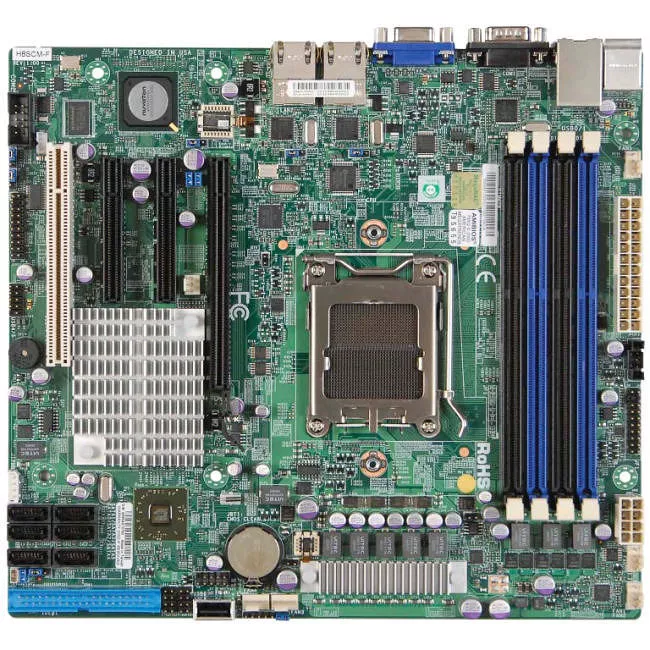 Supermicro MBD-H8SCM-F-O Server Motherboard - 1x Socket C32 LGA-1207 - AMD SR5650 - 4x DDR3 - RAID - Micro ATX
