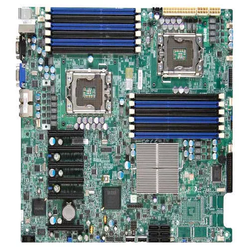 Supermicro MBD-X8DTE-F-B Server Motherboard - 2x Socket B LGA-1366 - Intel 5520 - 12x DDR3 - RAID - EATX