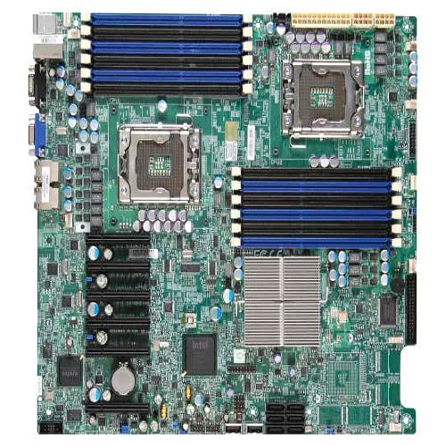 Supermicro MBD-X8DTE-F-O Server Motherboard - 2x Socket B LGA-1366 - Intel 5520 - 12x DDR3 - RAID - EATX