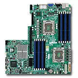Supermicro MBD-X8DTU-B Server Motherboard - 2x Socket B LGA-1366 - Intel 5520 - 12x DDR3 - RAID - 1x PCIe x16