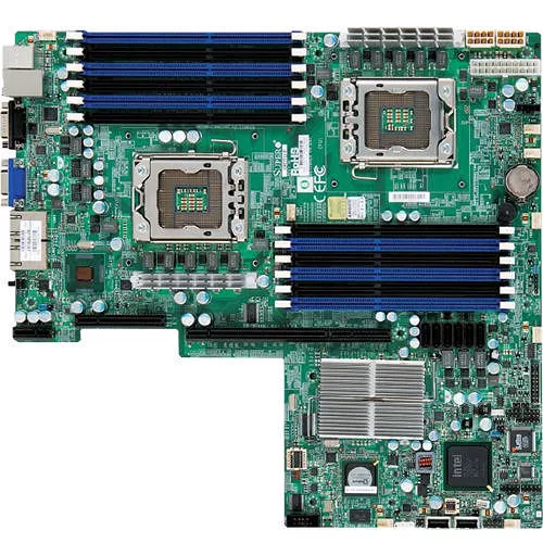Supermicro MBD-X8DTU-F-B Server Motherboard - 2x Socket B LGA-1366 - Intel 5520 - 12x DDR3 - RAID