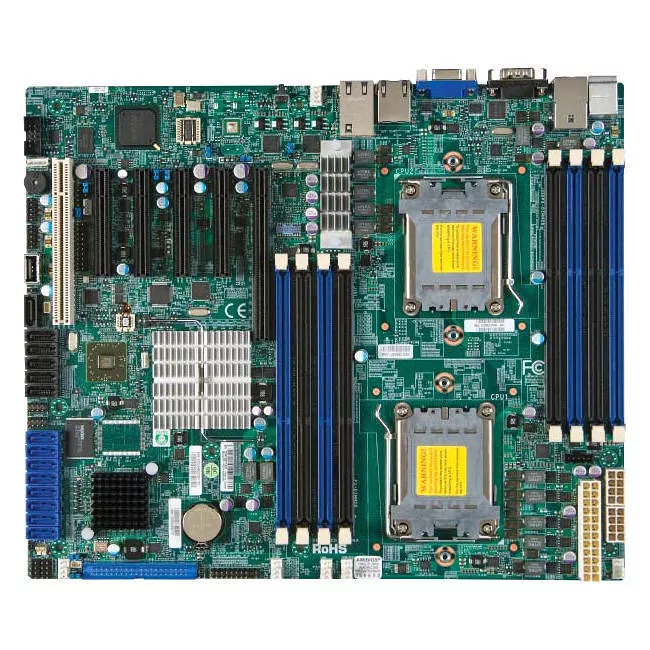 Supermicro MBD-H8DCL-I-O Server Motherboard - 2x Socket C32 LGA-1207 - AMD SR5690 - 8x DDR3 - RAID - 2x RJ-45 - ATX