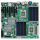 Supermicro MBD-X8DAH+-O Server Motherboard - 2x Socket B LGA-1366 - Intel 5520 - 18x DDR3 - RAID - 2x PCIe x16 - EATX