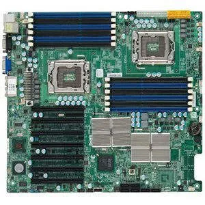 Supermicro MBD-X8DTH-I-O Server Motherboard - 2x Socket B LGA-1366 - Intel 5520 - 12x DDR3 - RAID - EATX