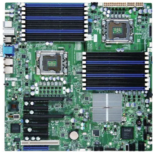 Supermicro MBD-X8DTN+-F-O Server Motherboard - 2x Socket B LGA-1366 - Intel 5520 - 18x DDR3 - RAID - Enhanced EATX