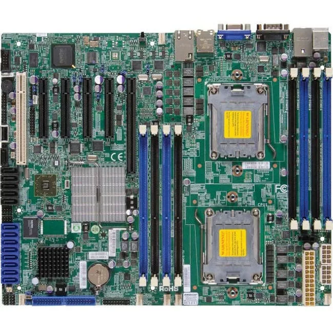 Supermicro MBD-H8DCL-6-B Server Motherboard - 2x Socket C32 LGA-1207 - AMD SR5690 - 8x DDR3 - RAID - 1x PCIe x16 - ATX