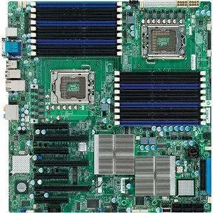 Supermicro MBD-X8DAH+-F-O Server Motherboard - 2x Socket B LGA-1366 - Intel 5520 - 18x DDR3 - RAID - 2x PCIe x16 - EATX