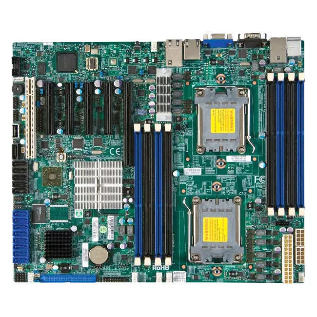 Supermicro MBD-H8DCL-6F-O Server Motherboard - 2x Socket C32 LGA-1207 - AMD SR5690 - 8x DDR3 - RAID - 1x PCIe x16 - 3x RJ-45 - ATX