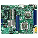 Supermicro MBD-X8DAL-I-O Workstation Motherboard - 2x Socket B LGA-1366 - Intel 5500 - 6x DDR3 - RAID - 1x PCIe x16 - ATX