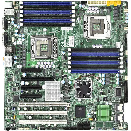 Supermicro MBD-X8DA6-O Workstation Motherboard - 2x Socket B LGA-1366 - Intel 5520 - 12x DDR3 - RAID - 1x PCIe x16 - EATX