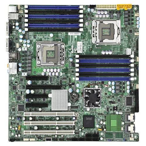 Supermicro MBD-X8DAE-O Workstation Motherboard - 2x Socket B LGA-1366 - Intel 5520 - 12x DDR3 - RAID - 1x PCIe x16 - EATX