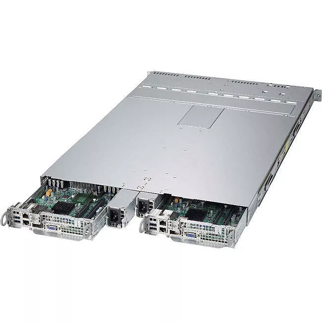 Supermicro SYS-1028TP-DC1FR 1U Rack Barebone - Intel C612 Chipset - 2 Nodes - 2X Socket LGA 2011-v3