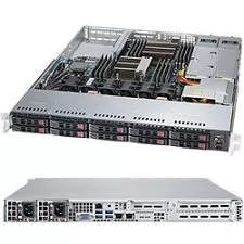 Supermicro SYS-1028R-WTNRT 1U Rackmount Barebone - Intel C612 Chipset - Socket LGA 2011-v3 - 2x CPU