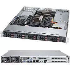 Supermicro SYS-1028R-WC1RT 1U Rackmount Barebone - C610 Chipset - LGA 2011-v3 - 2x CPU