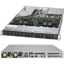 Supermicro SYS-1028U-TNRTP+ SuperServer 1U Rackmount Barebone System - C612 Chipset - LGA 2011-v3