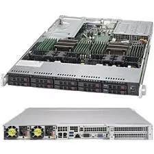 Supermicro SYS-1028U-TNRT+ SuperServer 1U Rackmount Barebone - C612 Express Chipset - LGA 2011-v3