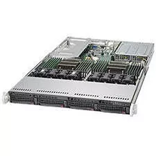 Supermicro SYS-6018U-TR4T+ SuperServer 1U Rackmount Barebone - C612 Express Chipset - LGA 2011-v3