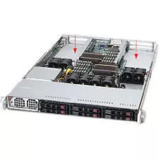 Supermicro SYS-1026GT-TF Barebone - 1U Rack - Intel 5520 Chipset - 2X Socket B LGA-1366