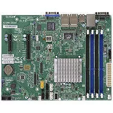 Supermicro MBD-A1SAM-2550F-O Desktop Motherboard - Socket BGA-1283 - Intel 4x DDR3 - 5x RJ-45 - Micro ATX