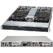 Supermicro SYS-6017TR-TFF 1U Rack Barebone- Intel C602J Chipset - 2 Nodes - 2X Socket R LGA-2011
