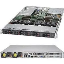 Supermicro SYS-1028U-TRT+ 1U RM Barebone - C612 Express Chipset - LGA 2011-v3 - 2x CPU