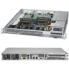 Supermicro SYS-6018R-MDR 1U Rack-mount - Intel C612 Express Chipset - Socket LGA 2011-v3 - 2 x CPU