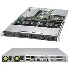 Supermicro SYS-6018U-TRT+ 1U Rackmount Barebone - Intel C612 Express Chipset - LGA 2011-v3 - 2x CPU