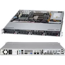 Supermicro SYS-6017B-MTLF 1U Rackmount Barebone - Intel C602 Chipset - 2X Socket B2 LGA-1356