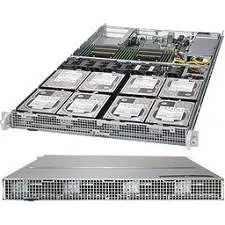 Supermicro SYS-6018R-TD8 1U Rack Barebone- Intel C612 Express Chipset - Socket LGA 2011-v3 - 2x CPU