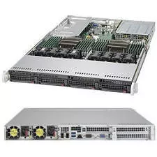 Supermicro SYS-6018U-TRTP+ SuperServer 1U Rackmount Barebone - C612 Chipset - LGA 2011-v3