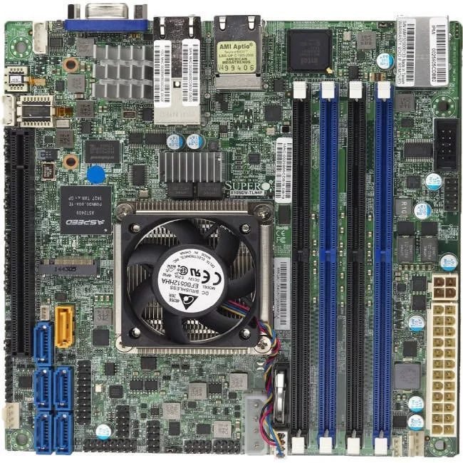 Supermicro MBD-X10SDV-8C-TLN4F-B Motherboard – Intel Xeon D-1540 - BGA-1667