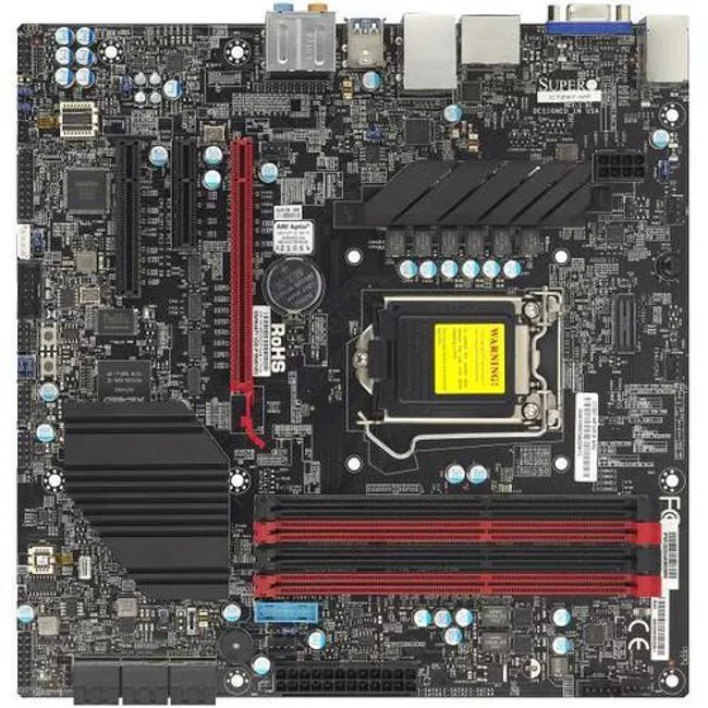 Supermicro MBD-C7Z97-MF-B Workstation Motherboard - 1x Socket H3 LGA-1150 - Intel Z97 Express - 4x DDR3 - RAID - 1x PCIe x16 - Micro ATX
